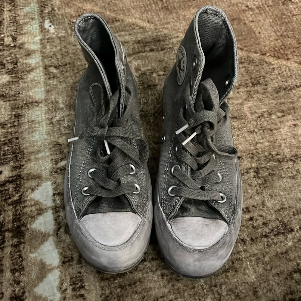 Limited Edition Distressed Converse size 5.5